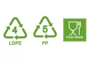 PE PP recycelbar